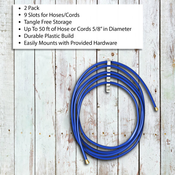 Stalwart Plastic Wall Mounted Hose Holder & Reviews Wayfair